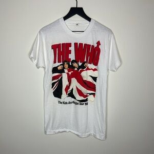 1989 The Who Kids Are Alright Tour T-Shirt